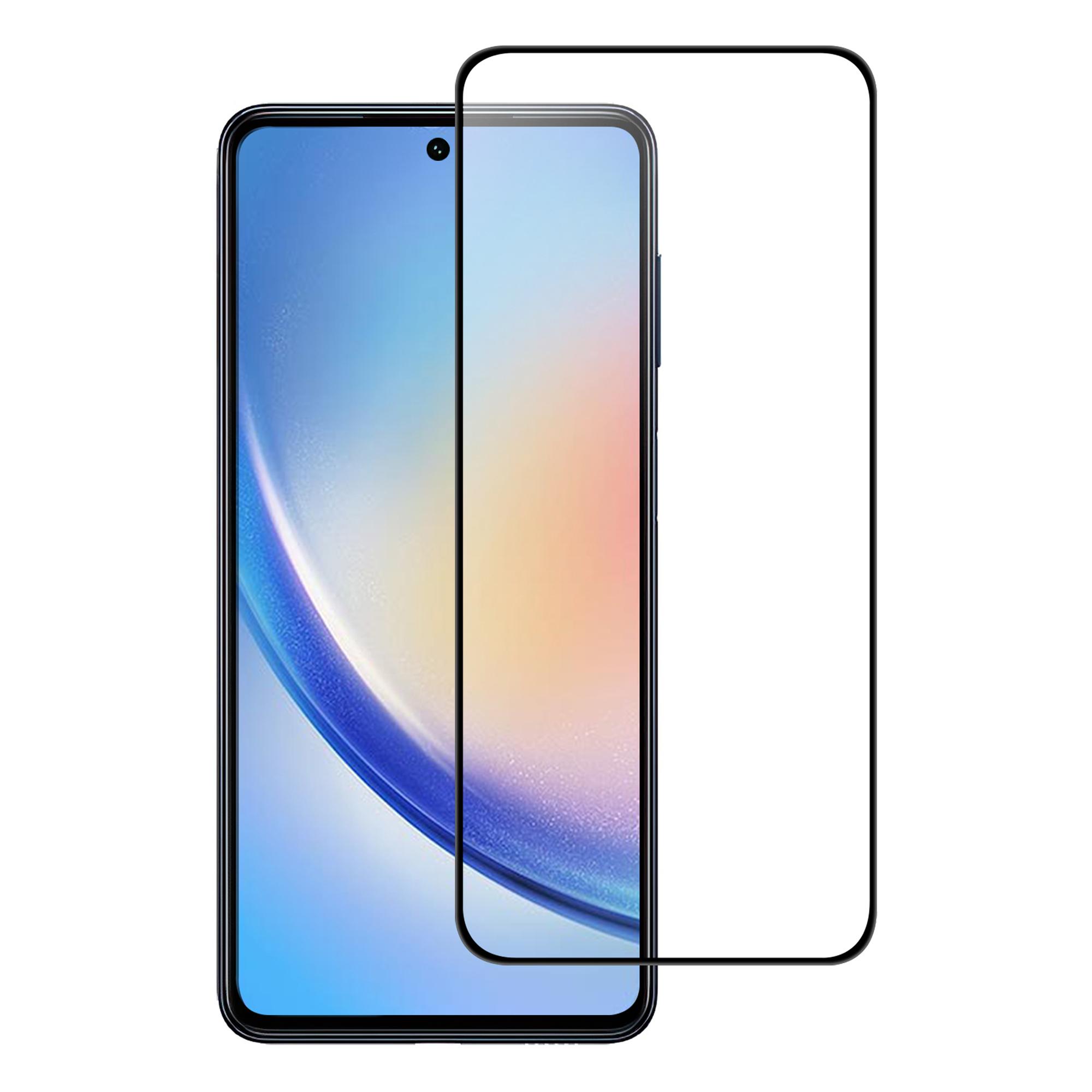 

For Samsung Galaxy S24 Ultra Tempered Glass Film Black Edge Full Glue 9H Full Screen Protector Type A