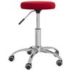 Day and Night - Day and Night Wine Red Velvet Massage Stool