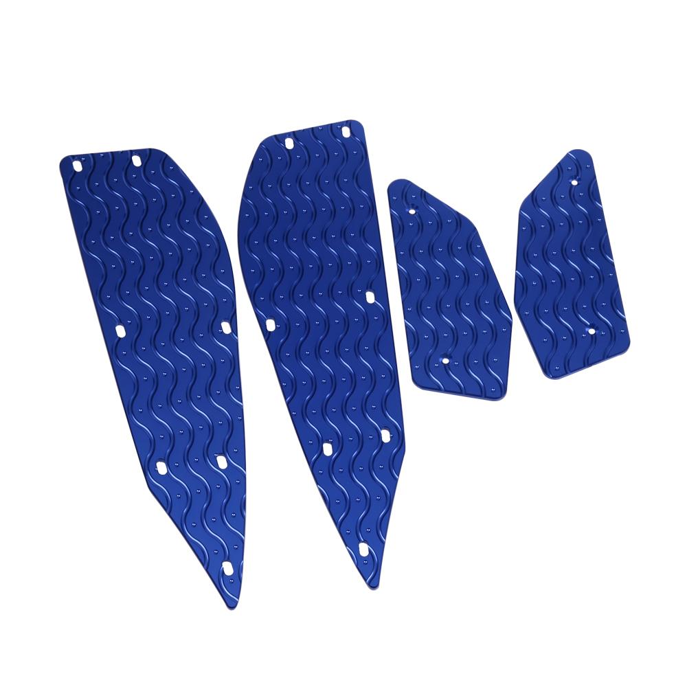 For Yamaha XMAX300 XMAX250 2017 - 2021 XMAX 300 X MAX 250 125 400 Motorcycle Footrest Foot Pad Pedal Footboard Plate Footpad