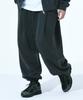 S'EST Pigment Washed Side Double-Pleat Jogger Pants - Charcoal