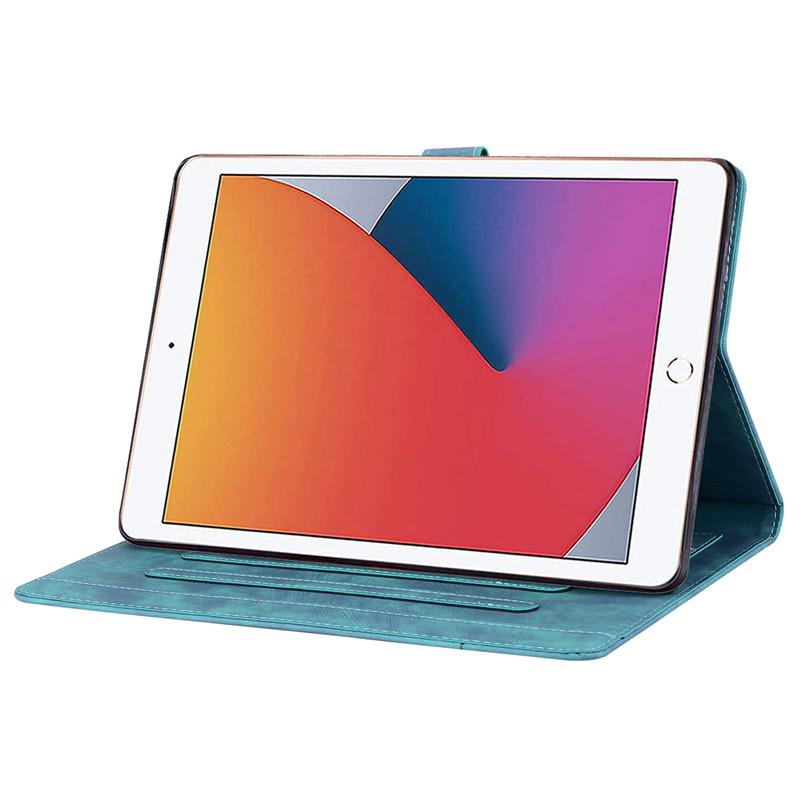 For IPad 9th Generation Case Emboss Flower Wallet Tablet For IPad 10.2 9.7 Case For IPad 10 9 8 7 6 5 Th Gen Air 2 Pro 11 Girls