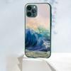 Cool Painting Art Phone Case For IPhone 14 13 12 11 Pro Max X XR XS 8 7 Plus Liquid Glass Color Phone Cover