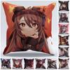 Genshin Impact Hu Tao Pillow Case Soft Plush Cushion For Magical Home Decoration