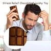 Chocolate Pu Foam Stress Toy With Soft Rebound For Home And Office Use