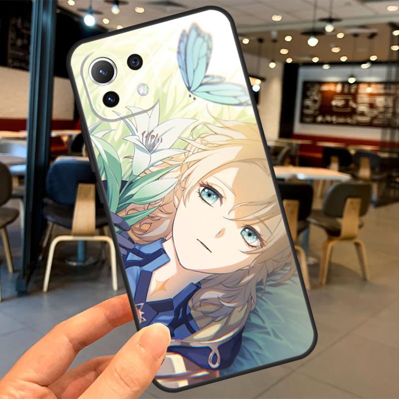 Albedo Genshin Impact Case For Xiaomi 11T 12T 13T 14T Pro 13 14 15 Ultra POCO X7 Pro X3 X5 X6 M6 F5 F6 Pro Coque