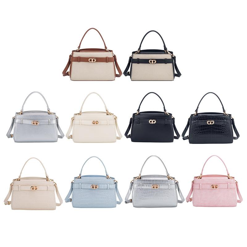 Canvas Bag, Artistic Niche New Women's Bag, High-end Retro Shoulder Bag, Portable Versatile, Exquisite Crossbody Small Bag