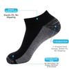 5Pair Breathable Work Socks with Anti-Friction Heel Design Towel Bottom Mesh Running Sock Double Solid Color