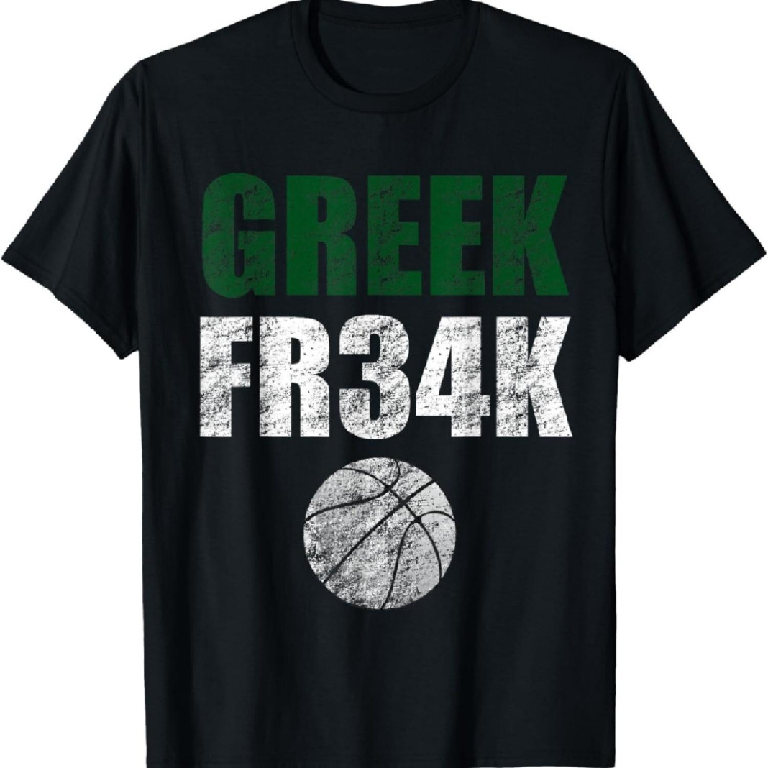 

ГРЕЧЕСКАЯ FR34K Футболка Чемпионата по баскетболу Милуоки Висконсин XXXXXL чёрный