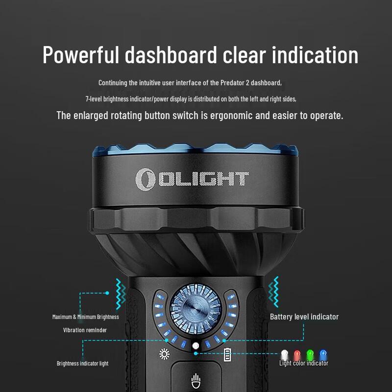 OLIGHT Marauder Mini Series Rechargeable Flashlight