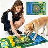 Grande Tappetino Snuffle Giocattolo per Cani Alimentatore Lento Coperta Interattiva per l'Addestramento Tappetino Resistente e Anti-morso per Attività del Cane