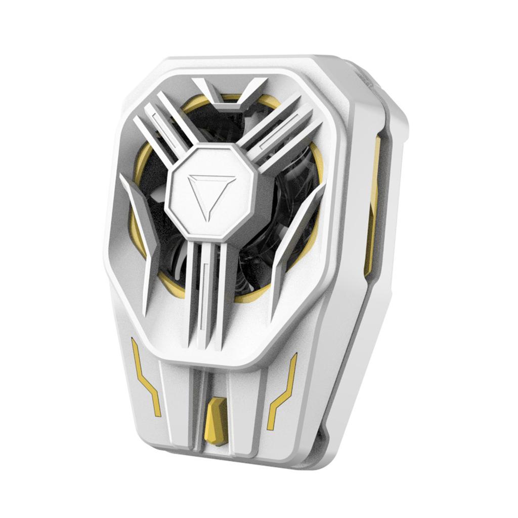 JS120 Phone Cooler Semiconductor Cooling Device Fan Clip-On Radiator with RGB Light