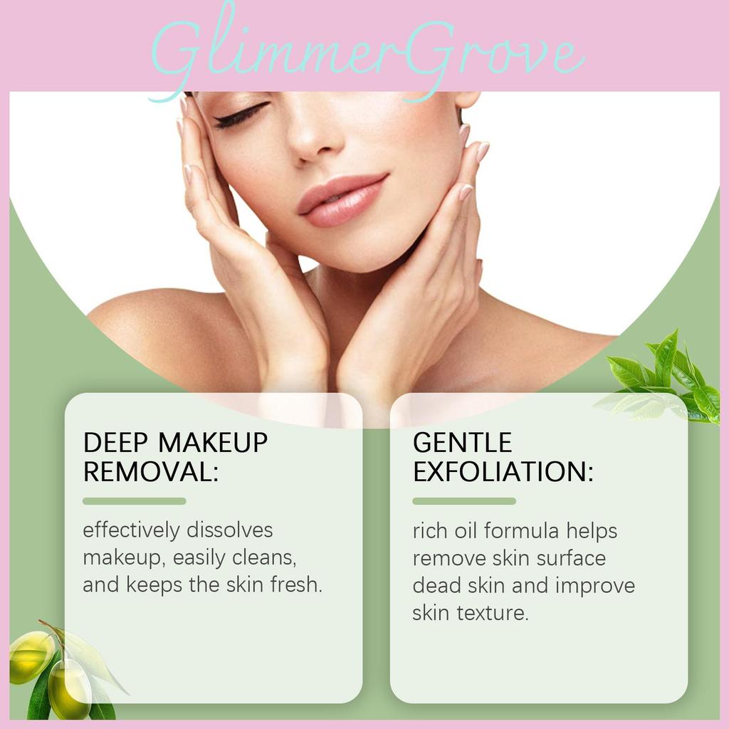 Eelhoe Green Tea Cleansing Oil Gentle Makeup Remover For Face Eyes And Lips