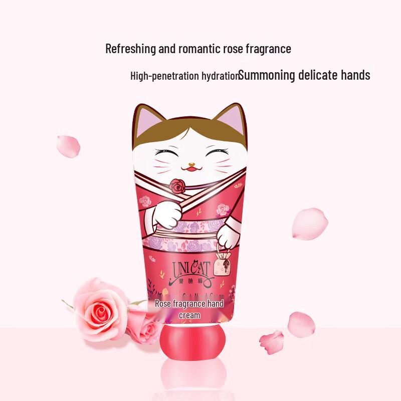 UNI CAT Rose Scented Hydrating Hand Cream