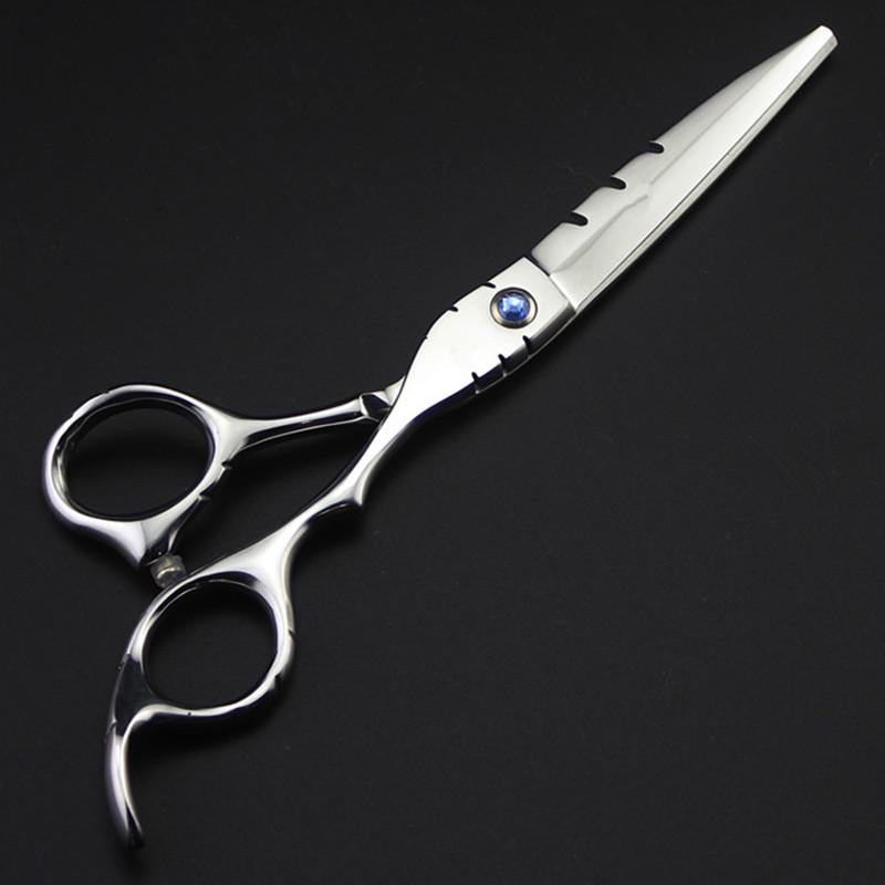Professional 6 '' Gem Cut Hair Scissors Haircut Scissor Thinning Barber Makas Cutting Shears Hairdresser Scissors Set