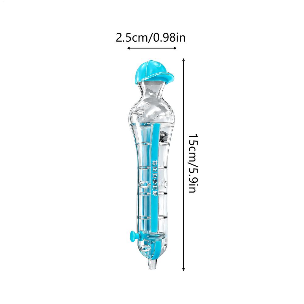 

Large Capacity Fuse Bead Pen Dispenser 2.6mm Automatic Beading Tool for Kids DIY Jewelry Making Home School Craft Supplies