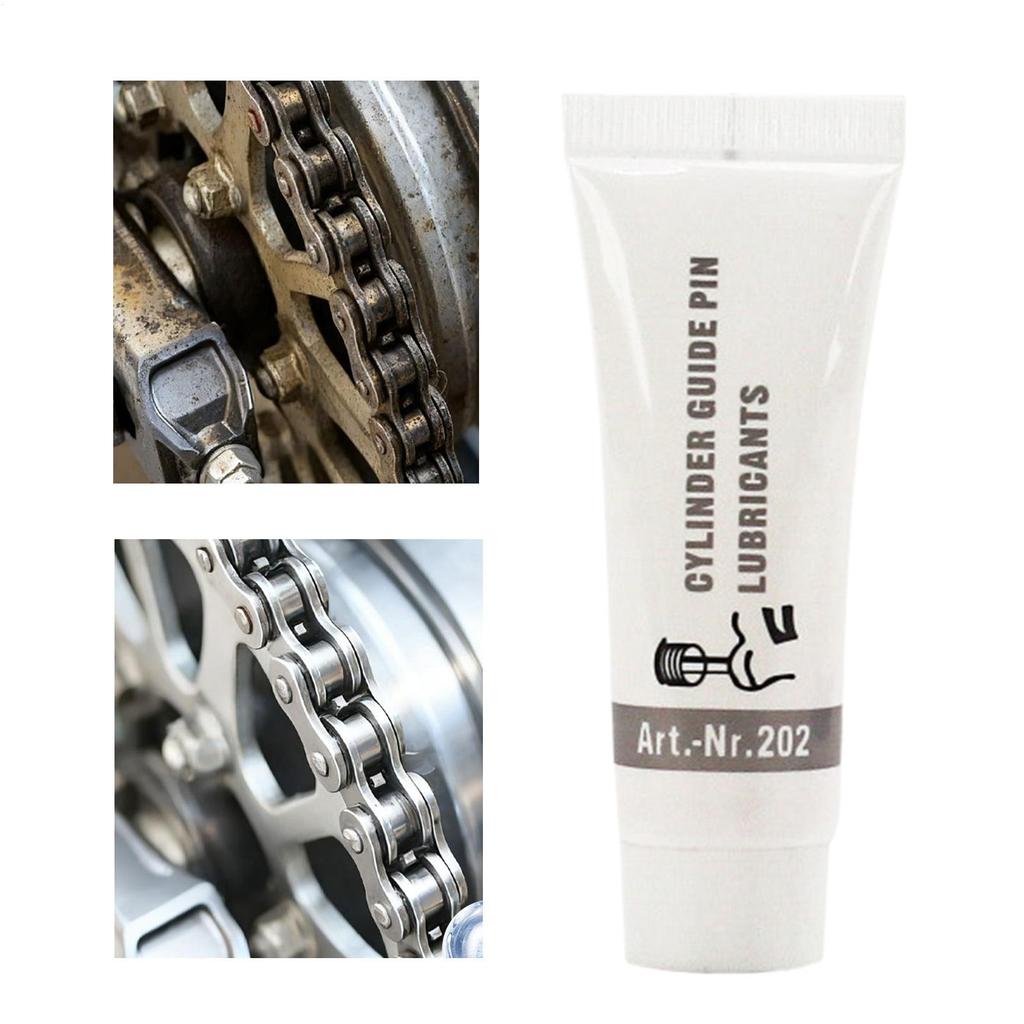 10g Brake Lubricant Cylinder Guide Pin Paste Brake Pad Lubricant for Door Garage Automotive Bike Bearing Wheel Break Spark Track