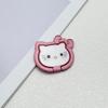 Cartoon Cat Phone Ring Stand with Magnetic Suction and Desktop Back Sticker