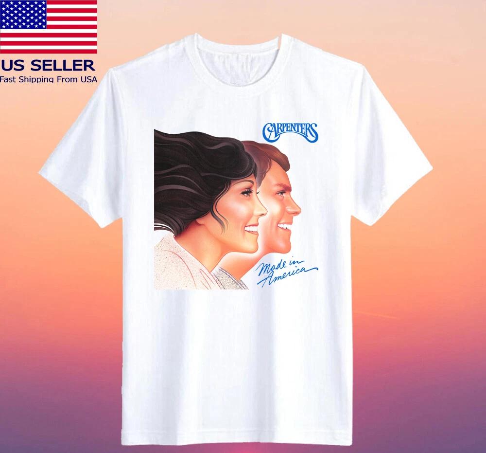 The Carpenters Made in America Men s White Size S-5XL S