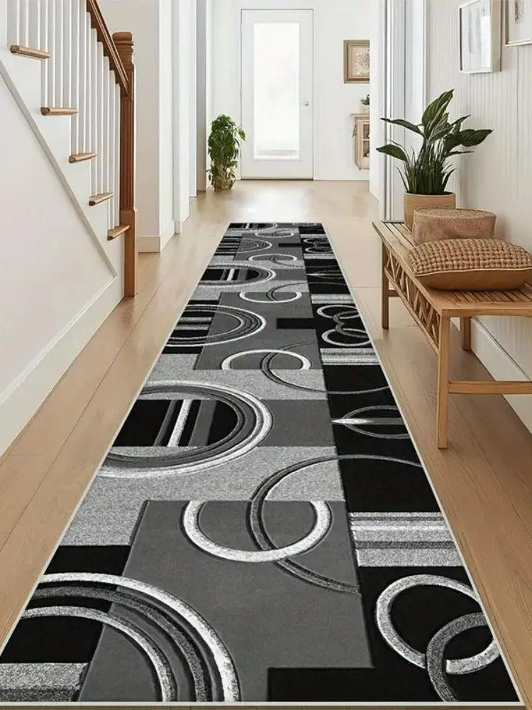 

Скандинавский Легкий Роскошный Простой Стиль Длинный Коврик для Прихожей Мягкий Удобный Коврик для Гостиной Вход Кухня Домашний Декор Коврик для Пола 60x300cm23.6x118inch