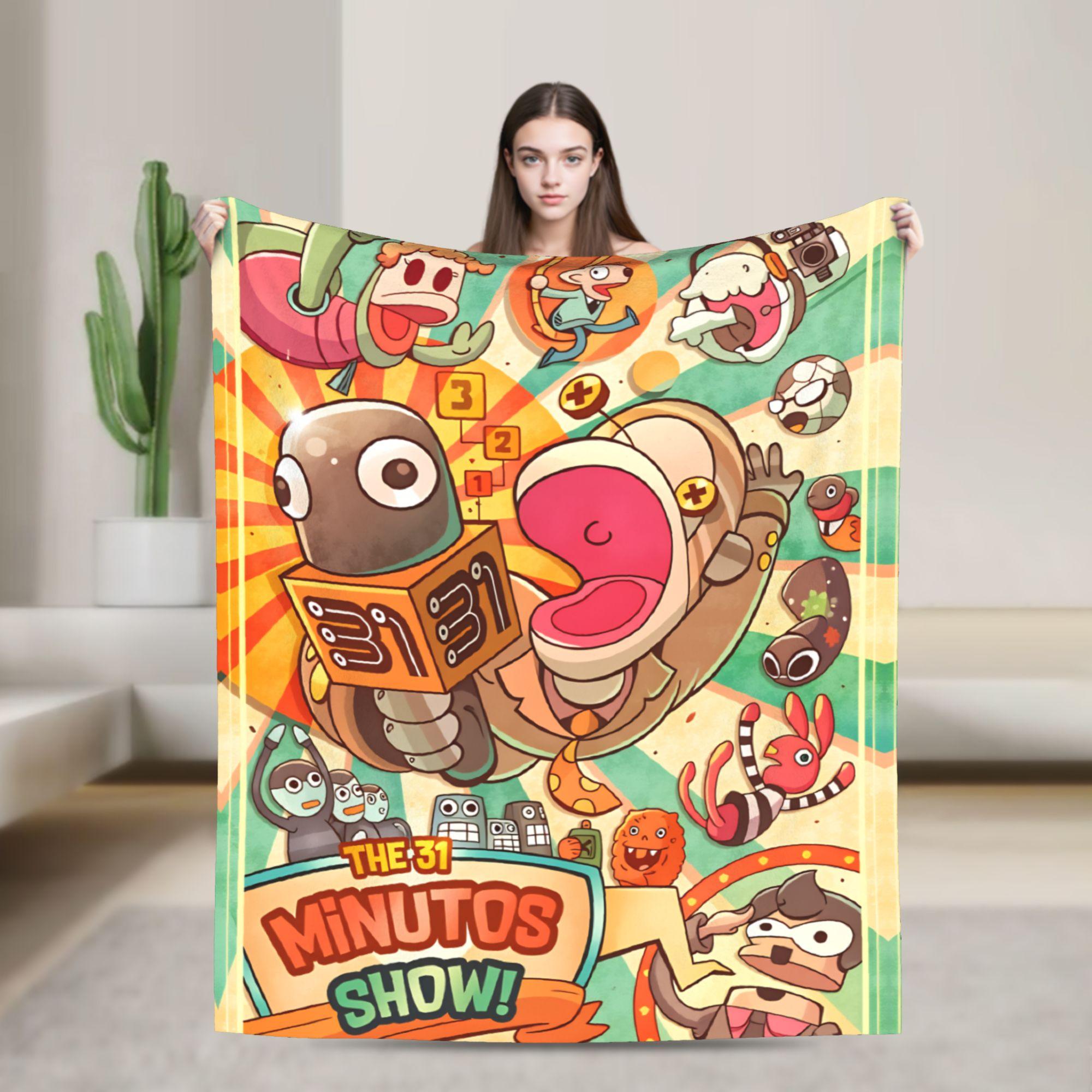 

Comedy 31 Minutos Sketches Blanket Quality Warm Bedding Throws Winter Airplane Travel Couch Chair Novelty Bedspread 130x150cm