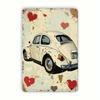 Retro Car Garage Metal Tin Sign Vintage 8x12 Inch Wall Art for Man Cave Bar Decor