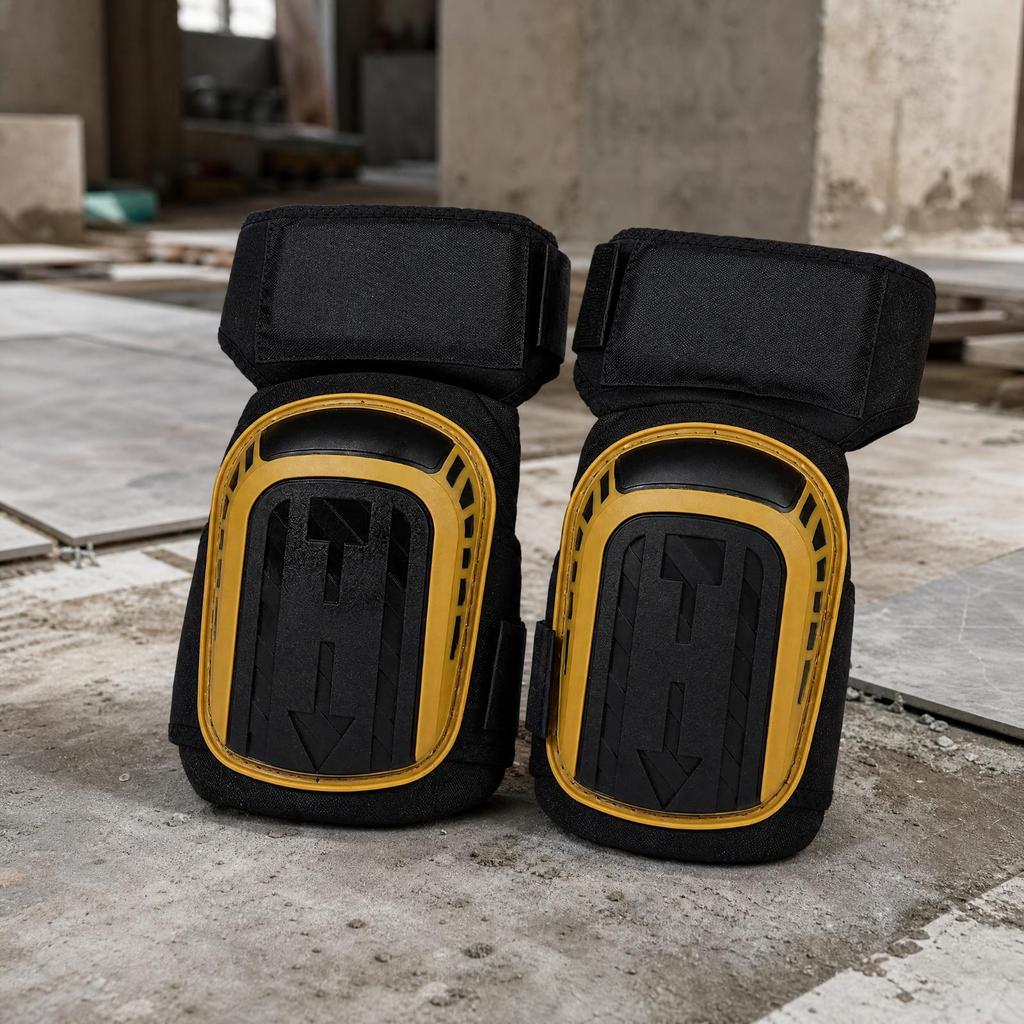 Knee Pads with Hard Shell Professional Work Heavy-Duty for Campers