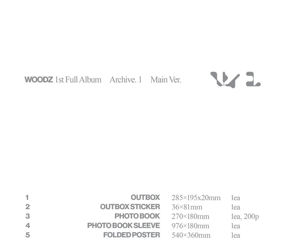 [POB] WOODZ [Archiv. 1] 1. Studioalbum (Hauptversion.)