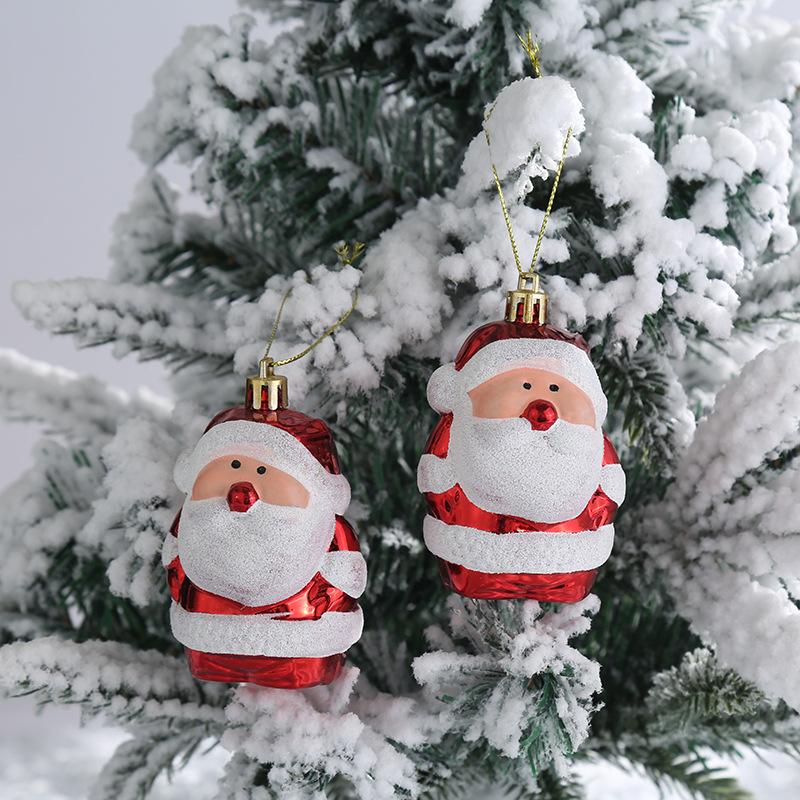 2pcs/set Christmas Tree Hanging Ornament Red White Candy Cane Pendant Navidad Home Xmas Gifts New Year Christmas Decor 2025