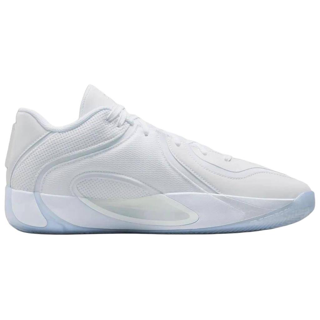 Jordan Tatum 4 Support Basketball Shoes Unisex White Light Blue HQ4613-102