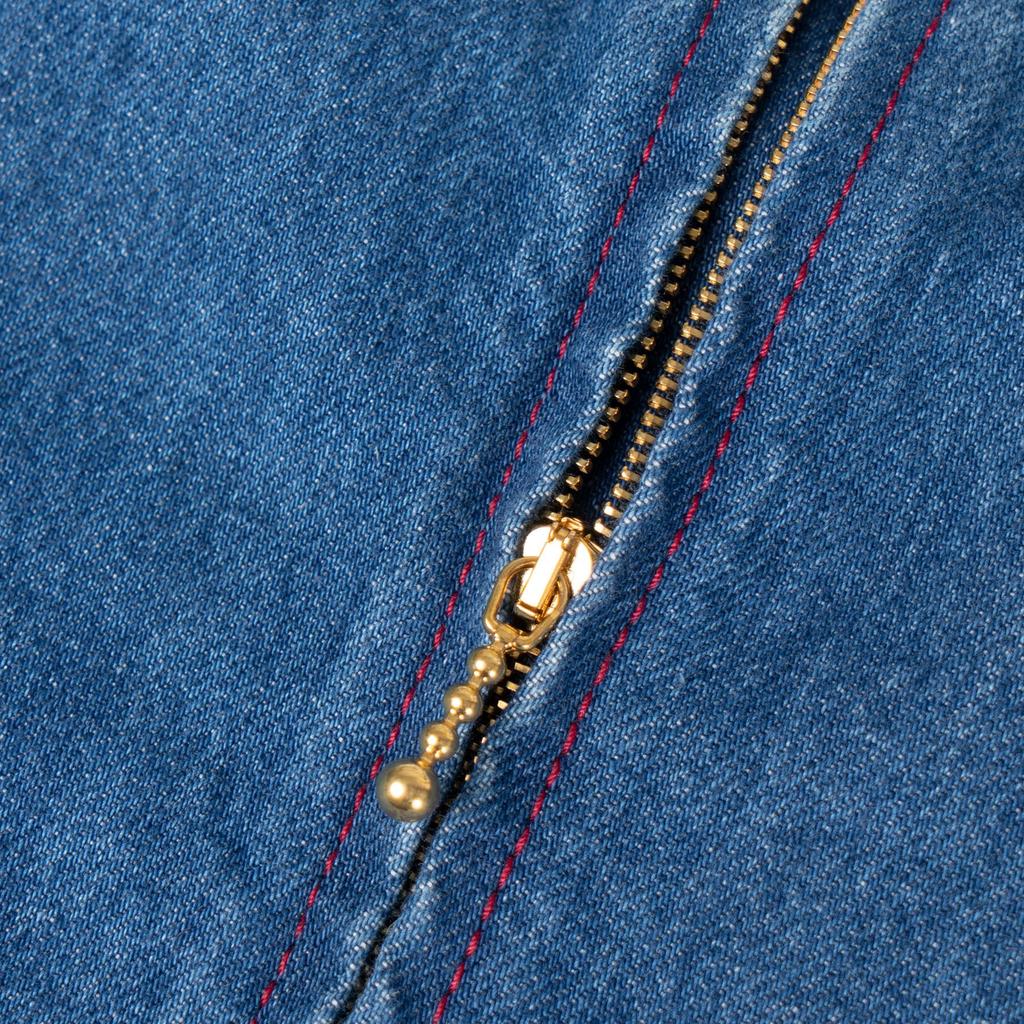 Gucci Denim Dress With Horsebit 678827-XDBVX-4759