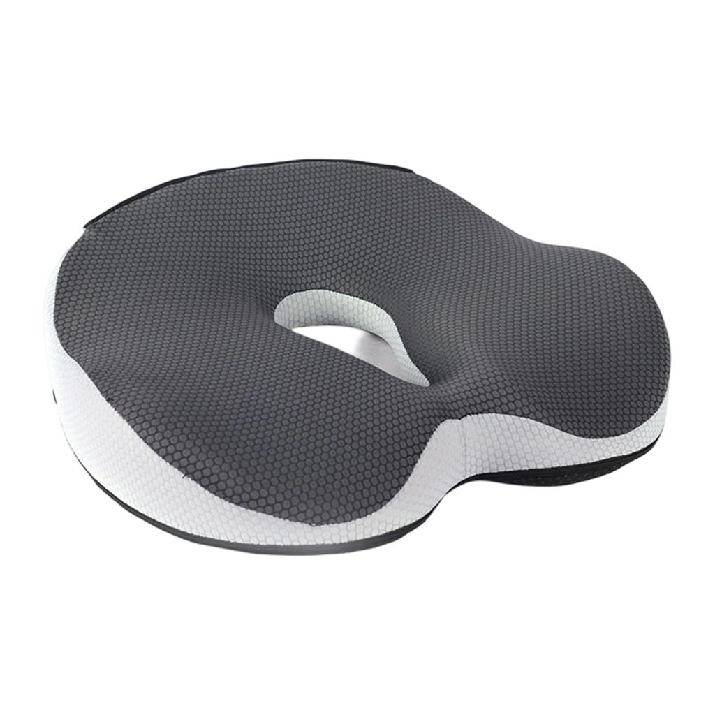 Ergonomic Lumbar Support Cushion and Cushion Set for Chair - Memory Foam Back with Hip Pad for Comfort and Posture Support