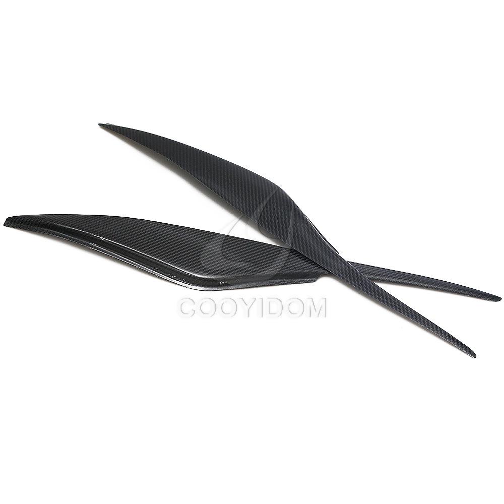 Carbon Fiber Headlight Eyebrow Sticker for Ford Mondeo MK4 (2007-2013)