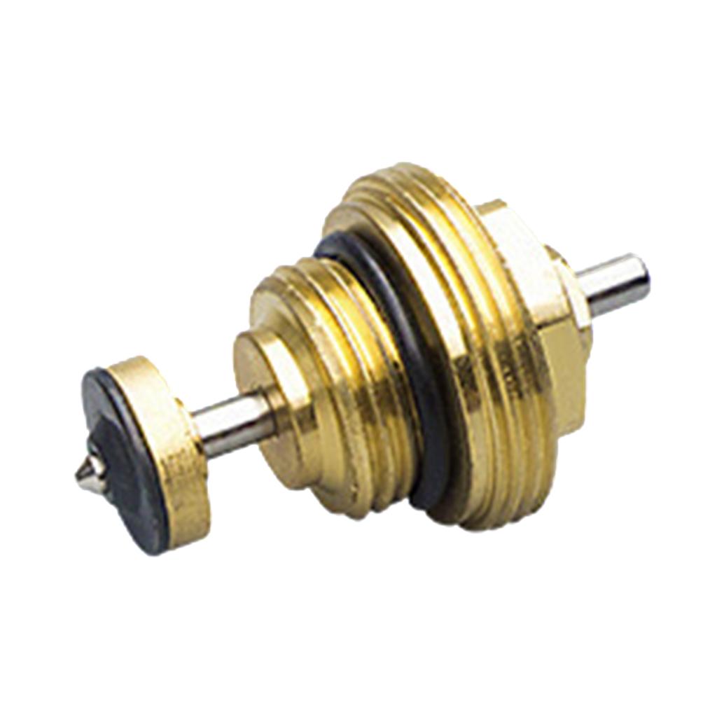 Efficient Fluid Control Brass Return Pin Valve Core Heating Circuit Distributor Automatic Spring Valve Cores Enduring