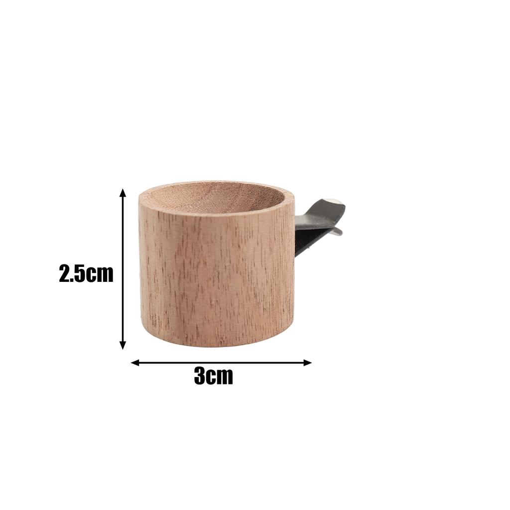 Natural Wood Car Air Vent Essential Oil Diffuser Creative Aromatherapy Diffuser for Car Vent Clip Reusable Air Freshener