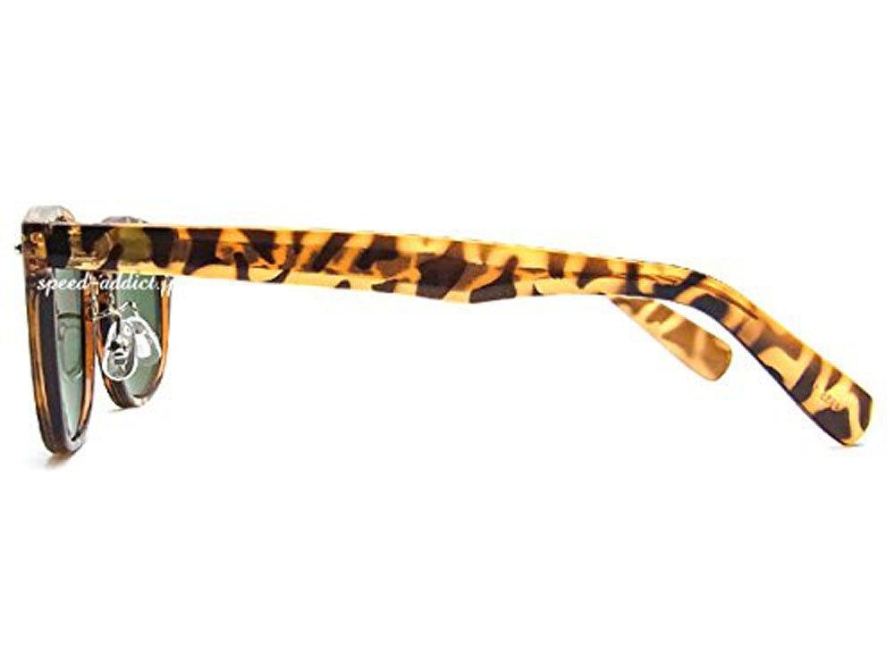 Style Old Boston Sunglasses Tortoiseshell x Dark Green 50's