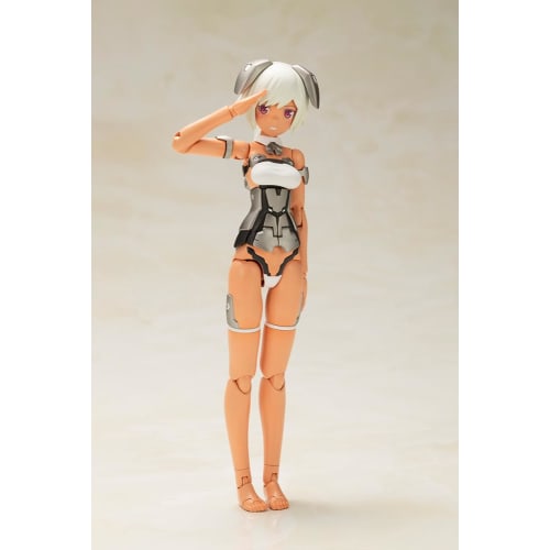 Kotobukiya Frame Arms Girl Leticia Silver Ver., approximately 150mm tall, non-scale plastic model