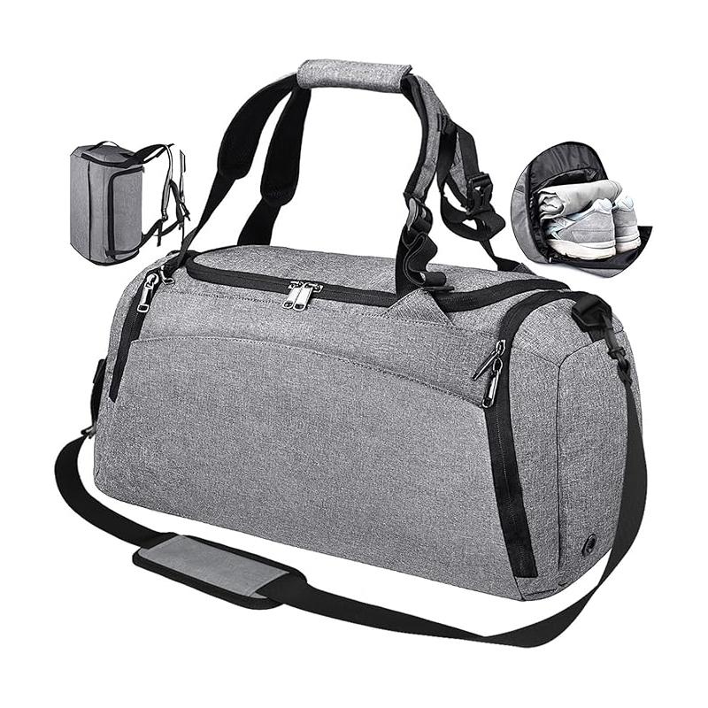 Women Travel Gym Bag Large Capacity Lightweight Weekender Overnight Tote Bag Travel Sports Gym Backpack with Shoe Compartment