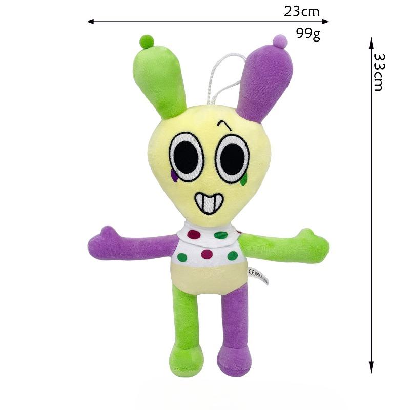 Miniso Dandy's World Plush Toy Cute Dandy Scrap Stuffed Horror Game Pebble Plush Soft Pillow Doll Kawaii Children's Gift