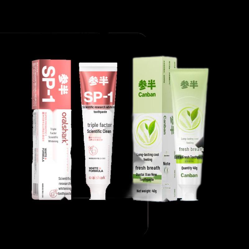 CANBAN Mint & Jasmine Fresh Toothpaste Set