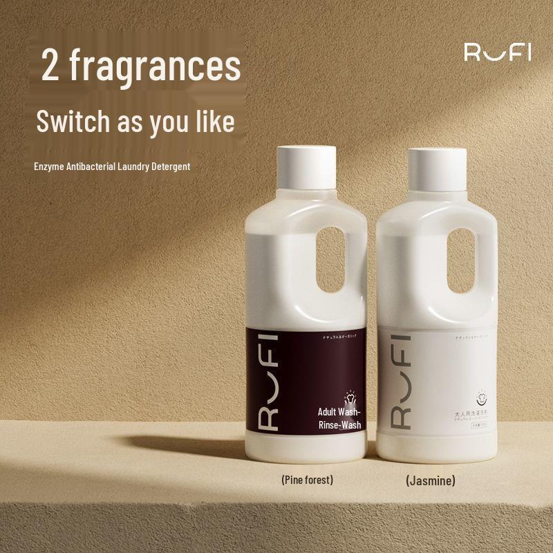 

Пральний порошок Rufi: Довготривалий аромат, Натуральне видалення плям, Антибактеріальний, Захист від кліщів, Безпечний для кольору, Ферментна формула.