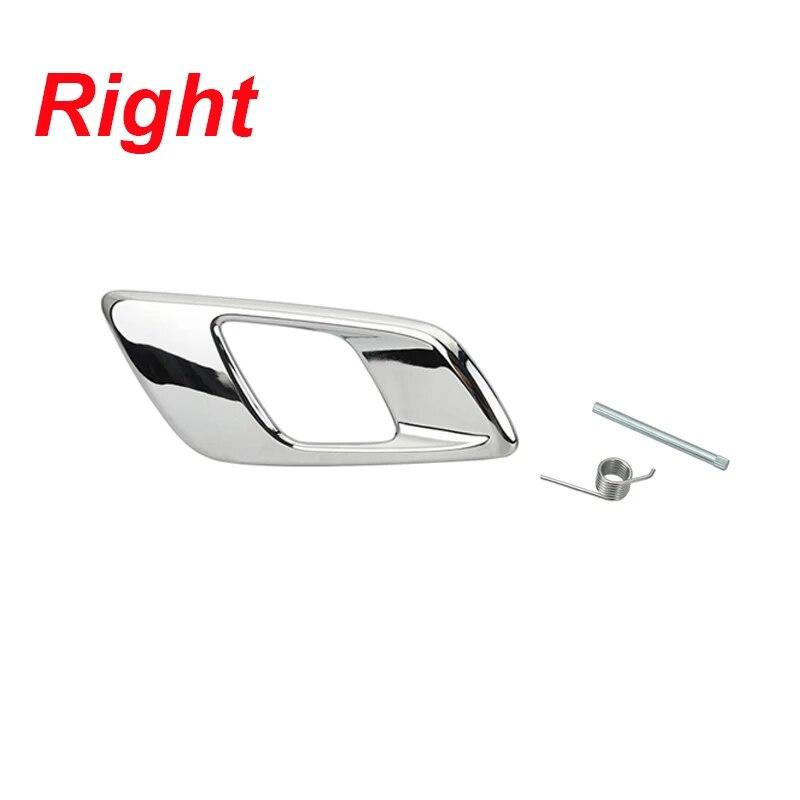 Car Door Inner Handle Silver and Chrome For Ford Pickup Ranger Mazda Bt50 2012- Everest 2015- Car Interior Accessories