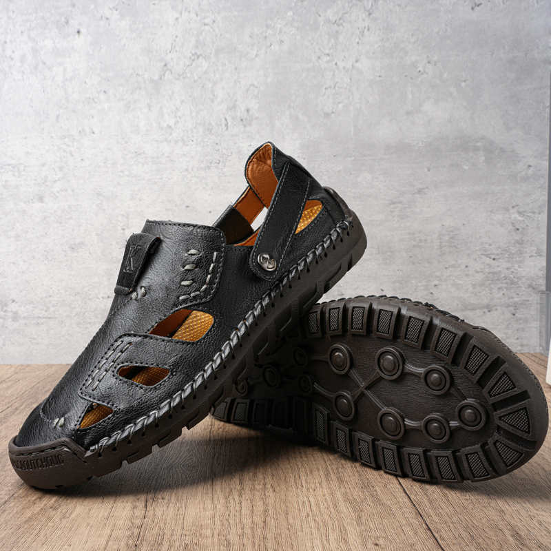 Fashion Lace Up Platforme Slippers Men's Home New Summer Sandals For Men Shoes Training Sneakers Sports To Play Sapa Caregiver