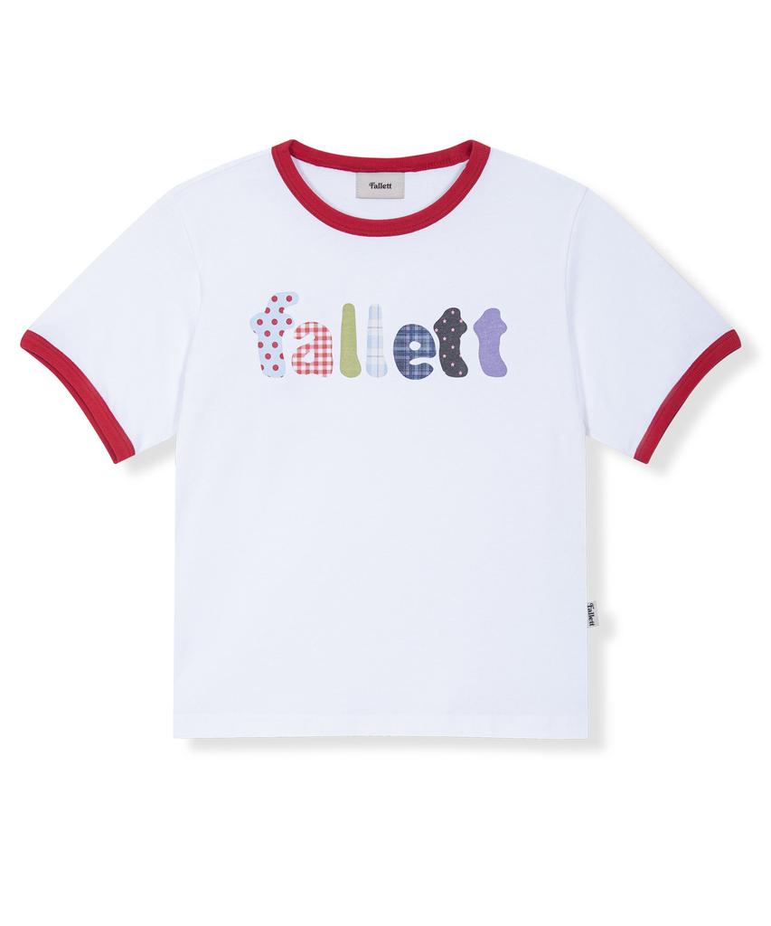 FALLETT Ringer T-Shirt White