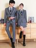 Unisex College-Style JK Uniform: Pleated Skirt & Suit Set