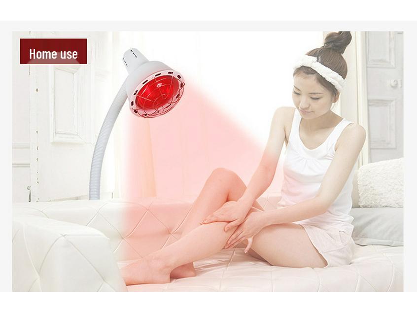 Hjem Elektrisk Skjønnhetssalong 275W Flyttbar Vertikal Hudforyngelse Varmelampe