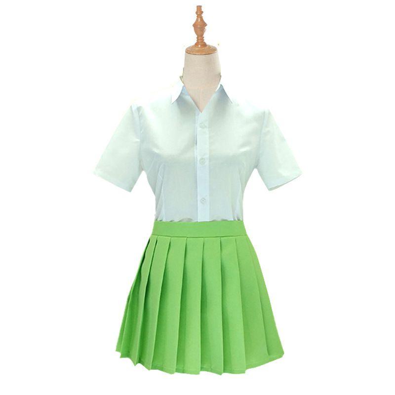 

Квинтэссенция Квинтуплетов Косплей Костюм Униформа Наряд Маскарадная Вечеринка ShirtSkirt,L