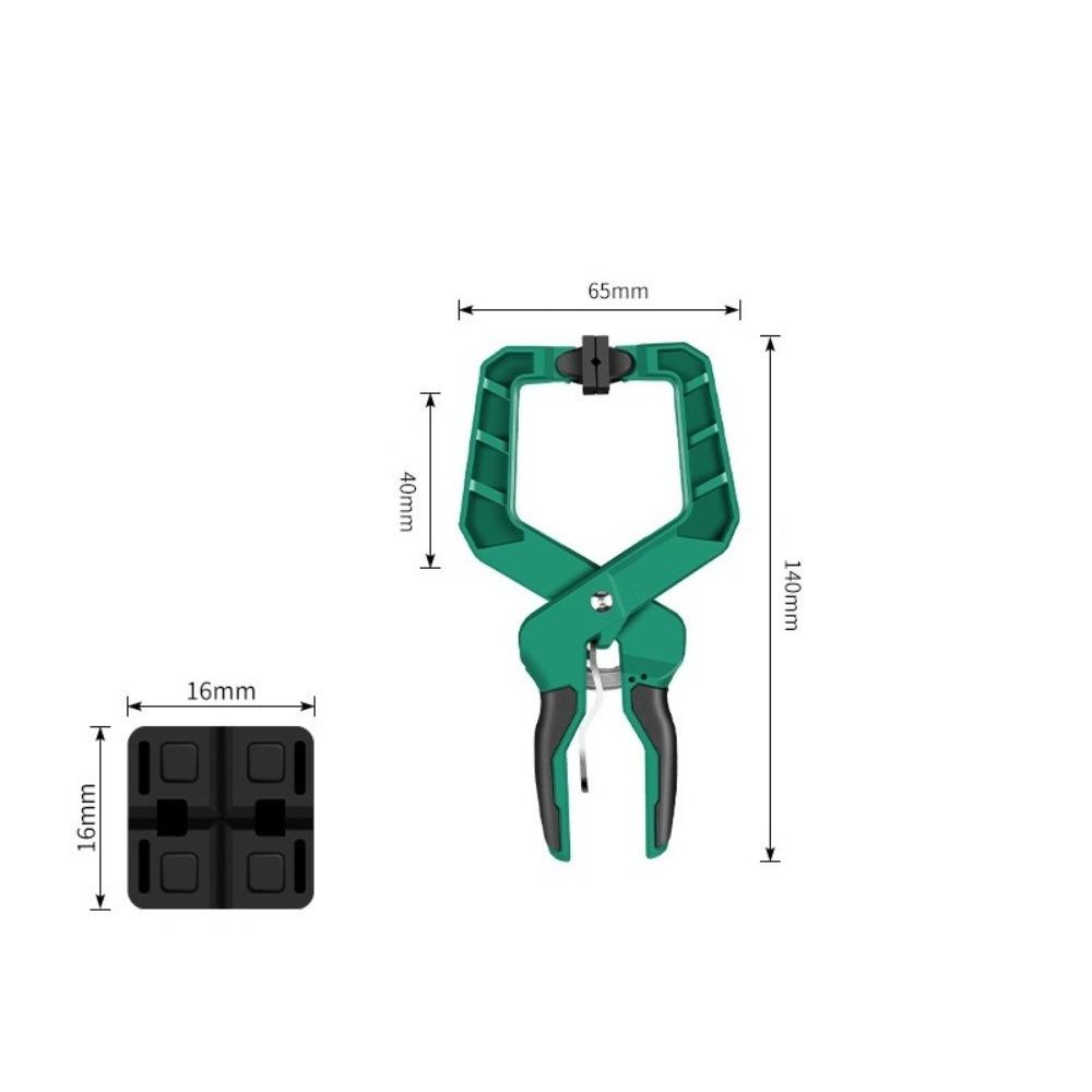 Plastic Heavy Duty Locking Pliers Spring Clamps Woodworking Tool Useful Quick Clamp  Woodworking 4inch