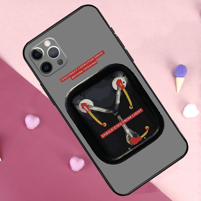 

Back to the Future Cool Phone Case For iPhone 17 Pro Max 11 14 15 16 Pro Max Plus 13 12 Mini 16e 17 Air Back Cover iPhone 14Pro MAX