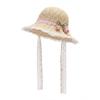 Lace Straw Hat Wide Brim Sunshade Hat Fashion Sunscreen Hat  Summer