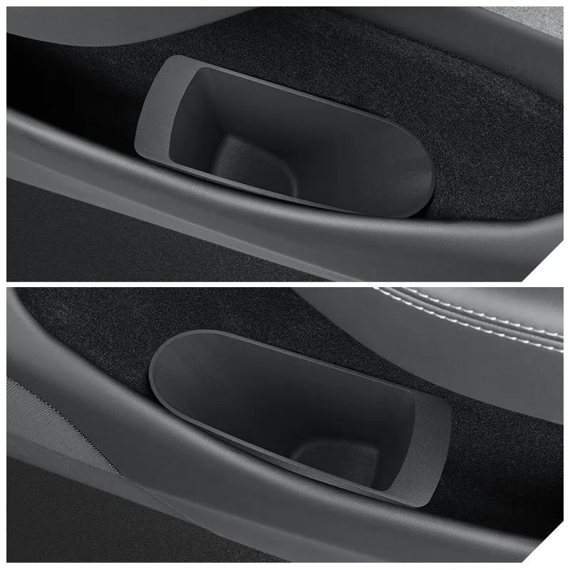 Door Trash Can for Tesla Model Y Juniper 2025 and Model 3 Highland 2024-2025 Driver and Passenger Door Organizer Car Accessories